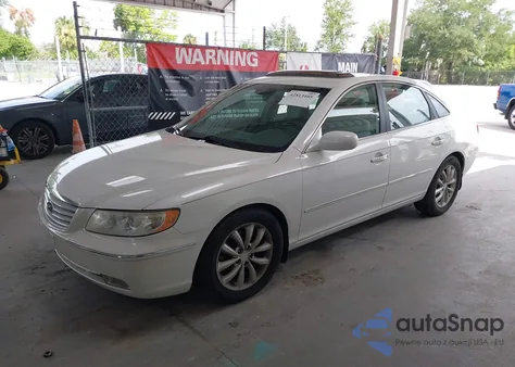 2007 Hyundai Azera Limited/Se из США, поврежденный, VIN KMHFC46F77A207828